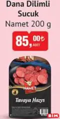 NAMET DANA DİLİMLİ SUCUK 200 G